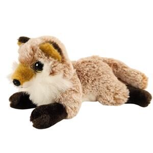 Ty Beanie Baby Frederick Fox Plush Stuffed Animal 7" Brown White
